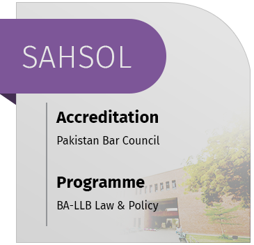 SAHSOL - BA-LLB Accreditation